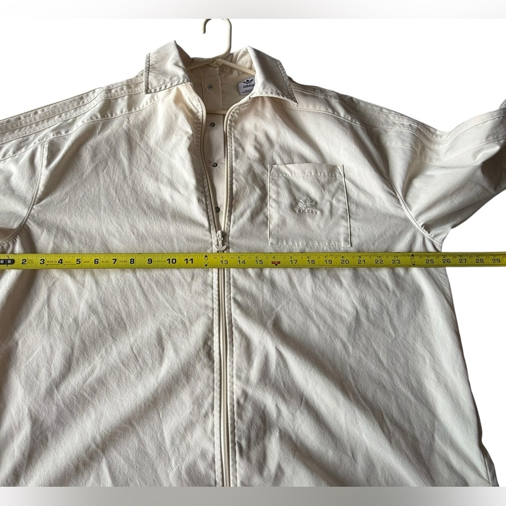 adidas Originals Zip Front OverShirt, Women’s Large Shacket - Picture 5 of 12
